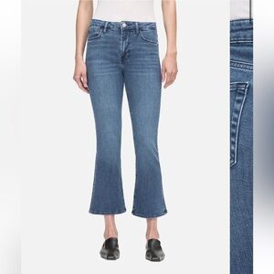 Frame le crop mini boot jean